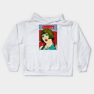 Ashnikko Pop Art Comic Style Kids Hoodie